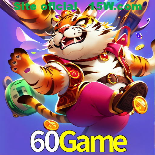Imagem promocional da 60Game mostrando a plataforma e suas vantagens